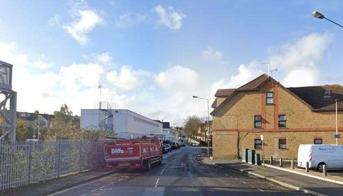 Officers were called to Railway Street in Gillingham. Picture: Google Maps