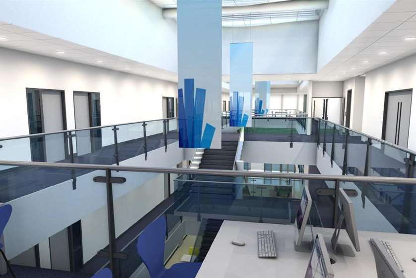 How Leigh UTC could look inside from the second floor