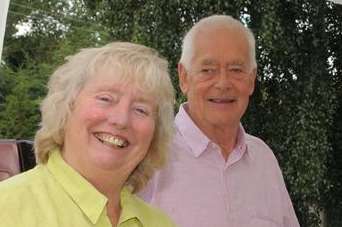 Barbara Bradley with husband Peter