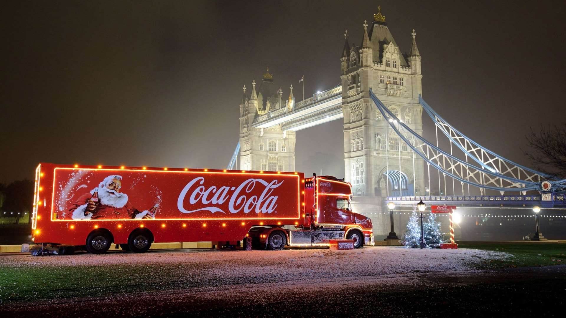 The iconic Coca-Cola truck is coming to Bluewater. Picture: Mission
