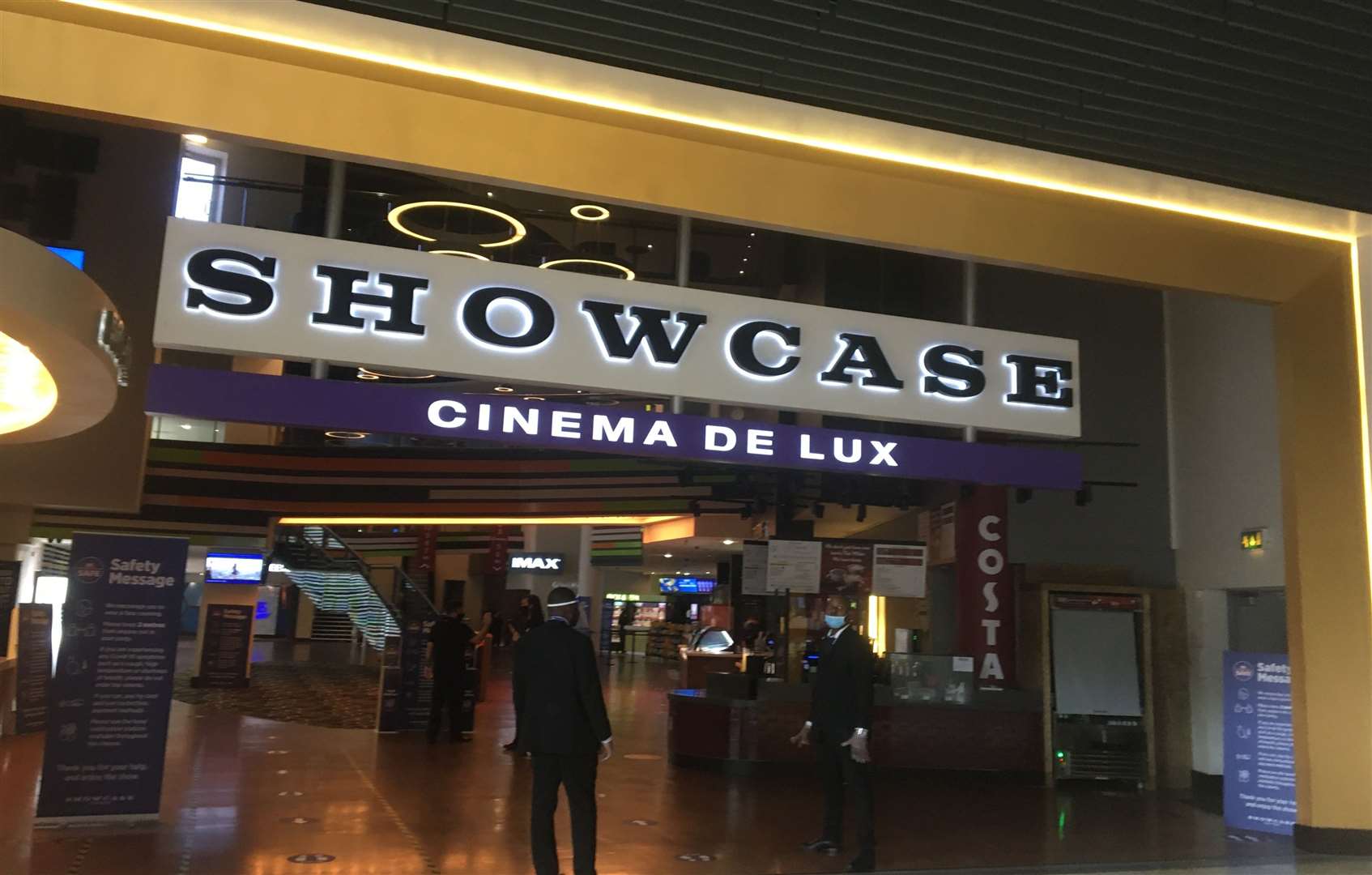 Showcase cinema at Bluewater on reopening day