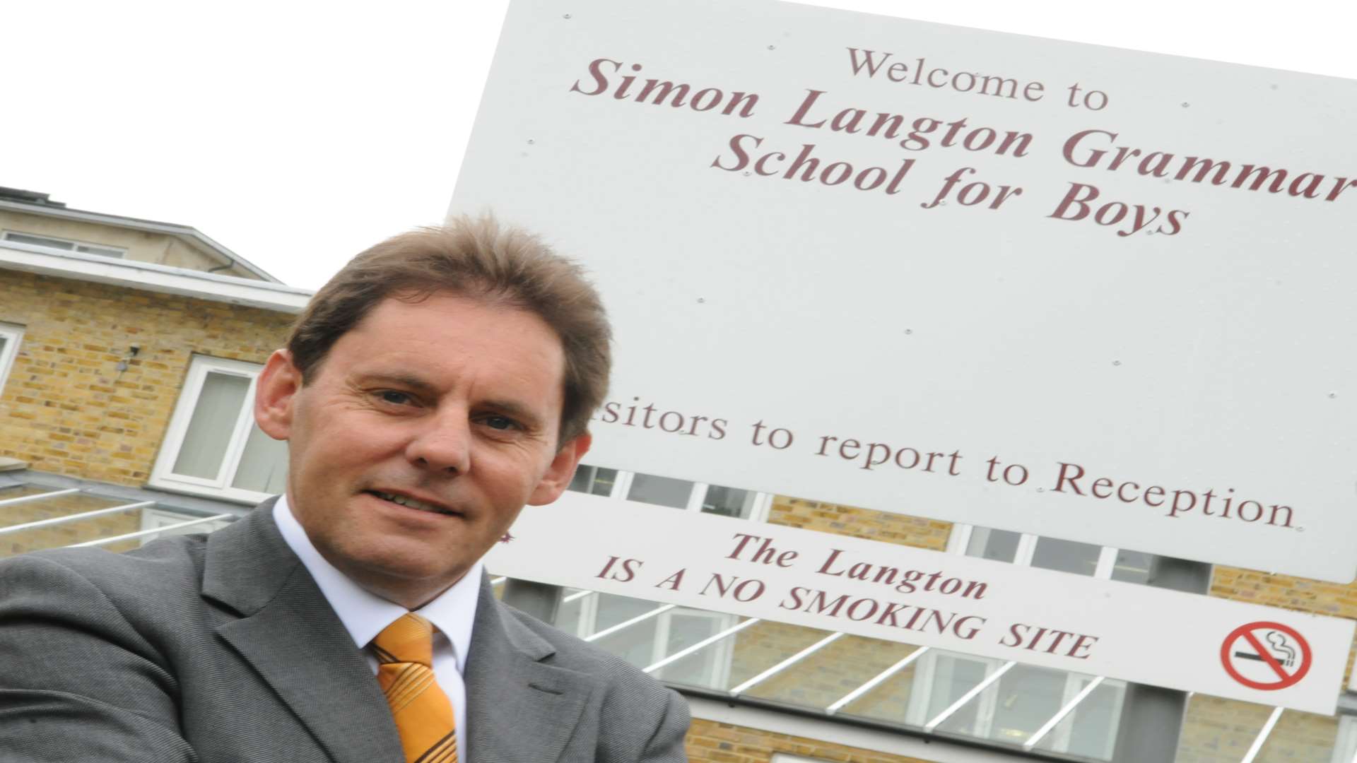 Ken Moffat, head of school at Simon Langton Boys'