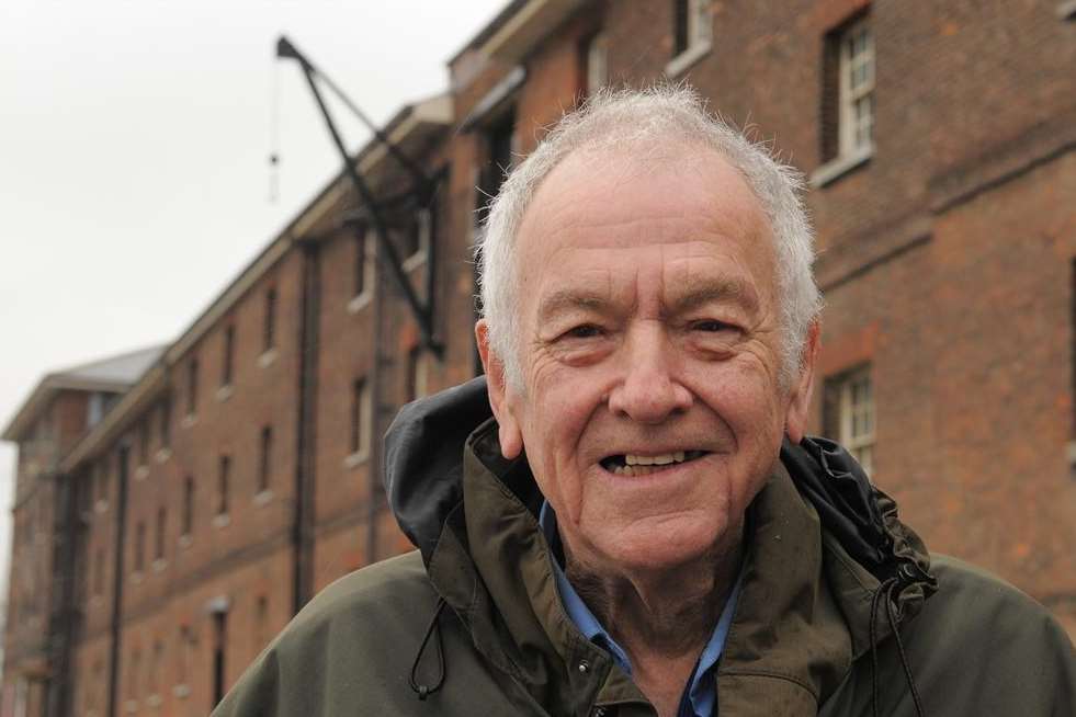 Former Chatham Dockyard worker Barry Stevens