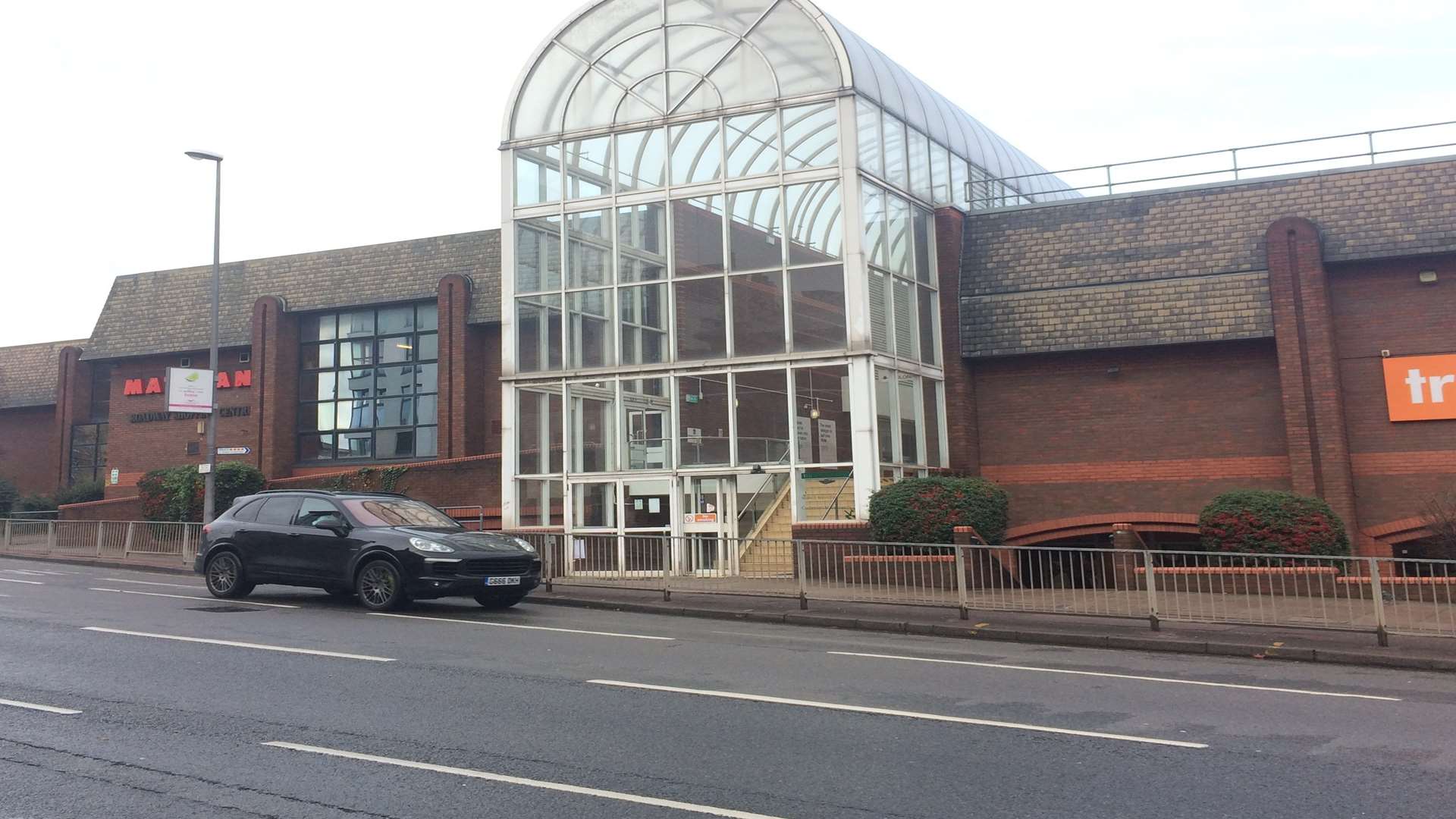 Broadway Shopping Centre where the teenager was sprayed in the face with acid