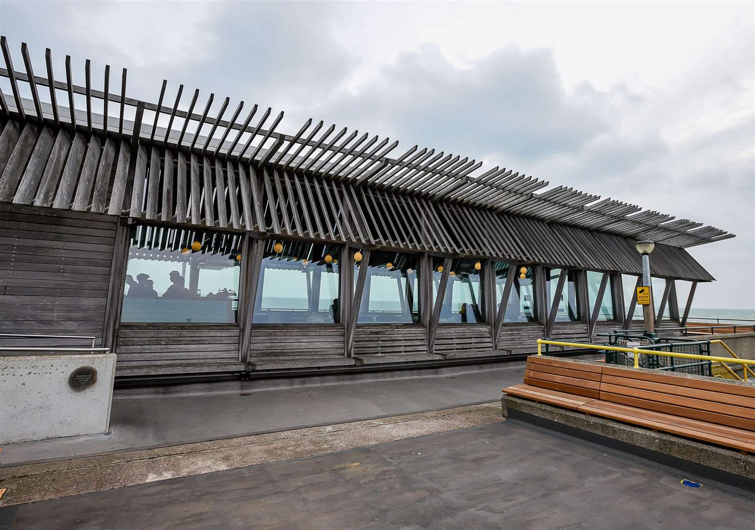 Deal Pier Kitchen pictured just before it opened in 2019