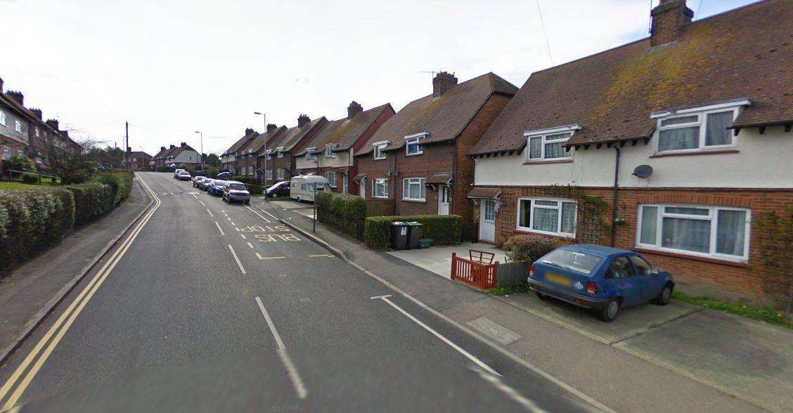 The teenager alleges she was sexually assaulted in an alleyway off Lodge Oak Lane. Picture: Google Street View