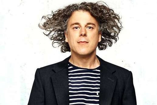 Alan Davies on his Little Victories tour at the Leas Cliff Hall, Folkestone. Picture: Tony Briggs