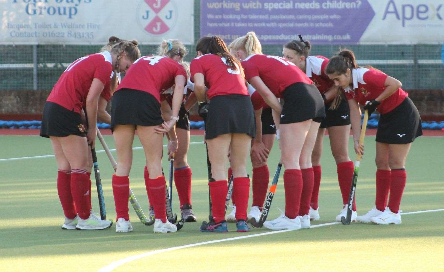 Holcombe returned to league action at the weekend with a win over Southgate Picture: Holcombe Hockey Club / Becci Woodhead