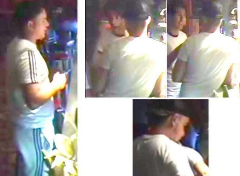 Police release CCTV images after a teenager from Sheerness in charged over an assault in Leysdown last summer. Pic: Kent Police