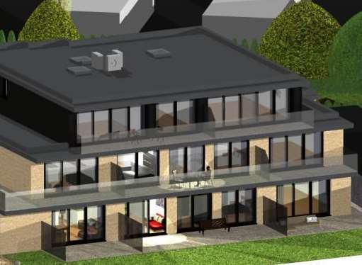 A computer-generated image of the planned development. Pic: Peter Jackson Architects