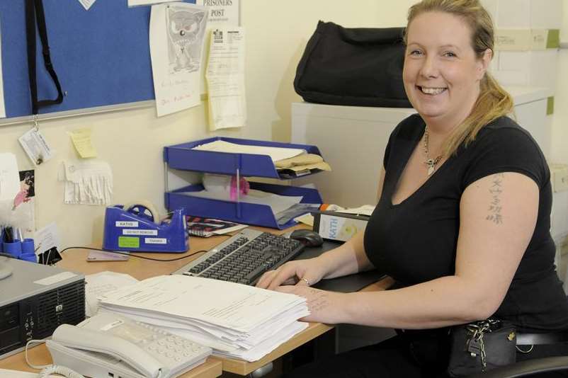 Eastchurch woman Kathryn Finch was an administrative officer at HMP Swaleside