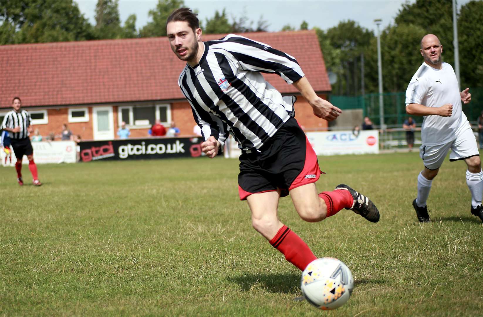 A charity football match was held at Star Meadow, Darlands Avenue, Gillingham Picture: Phil Lee (15073601)