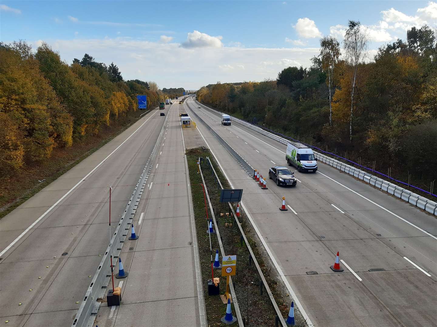 Highways bosses will test the moveable barrier system next week