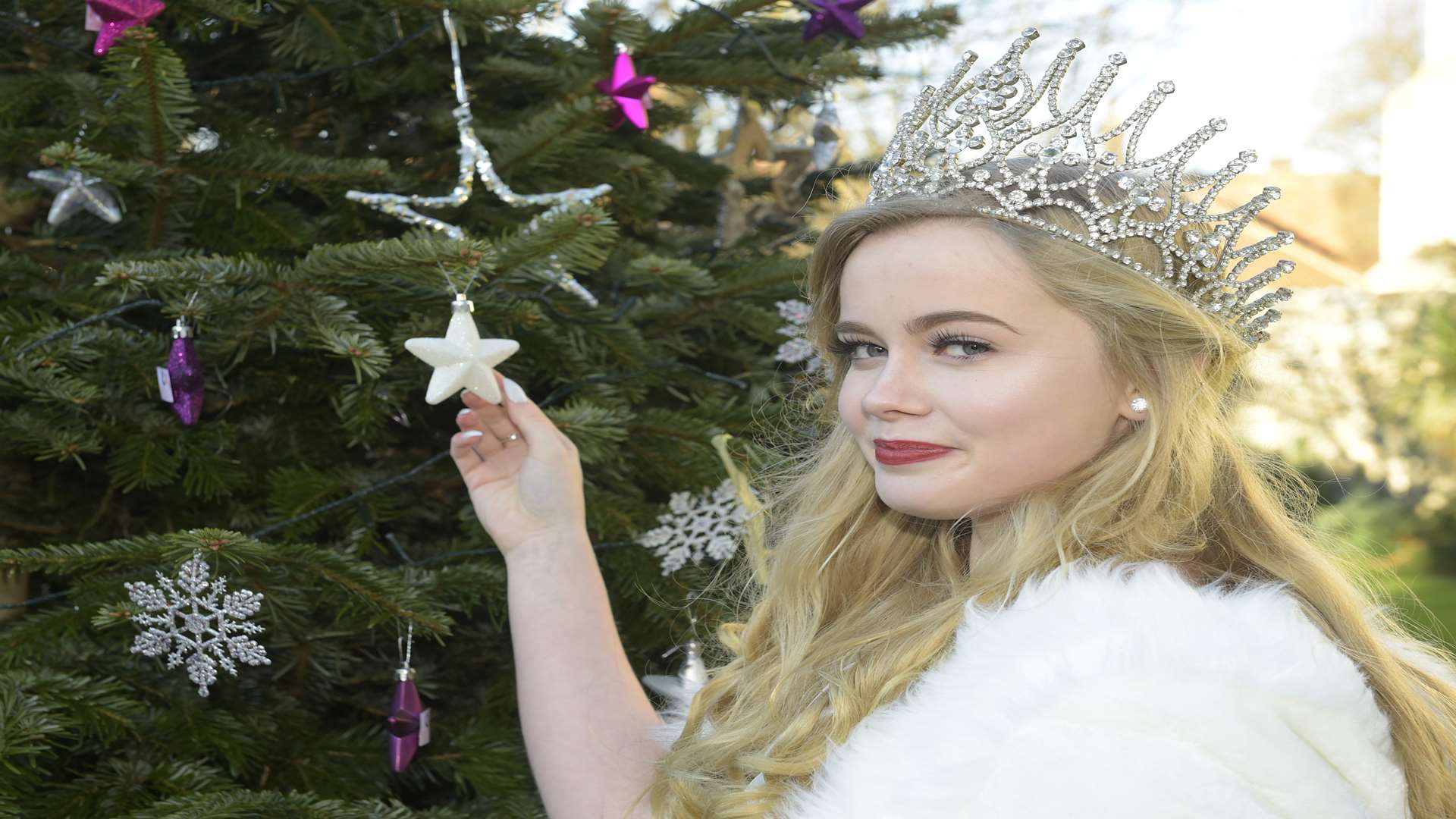Alice Watson was a snow queen at King's Street Party last Christmas