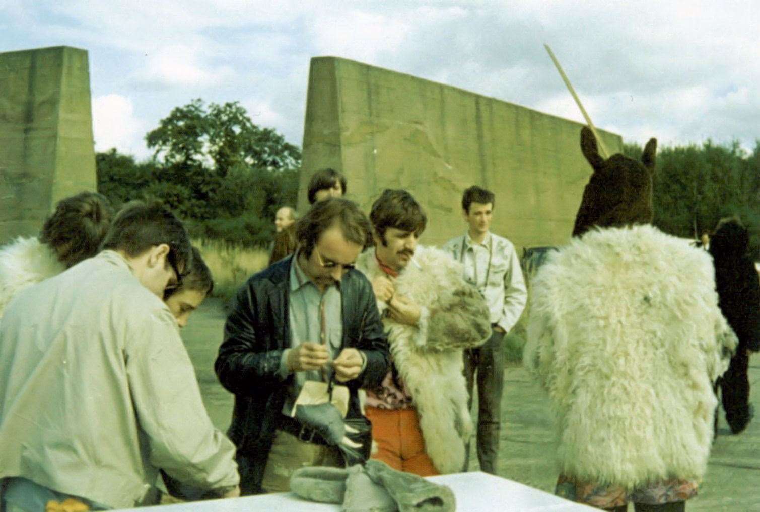 The Beatles' visit to West Malling in 1967. Submitted by Jason Cornthwaite