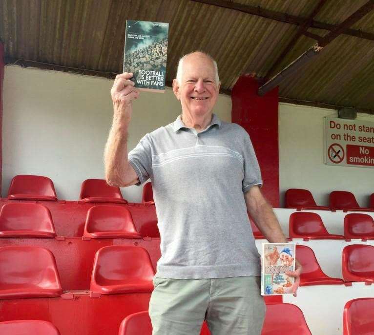 Retired Kent sports journalist Tony Rickson has released his second book