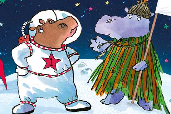 David Walliams' The First Hippo on the Moon is coming to Kent