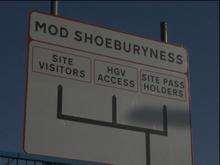 Entrance to MoD Shoeburyness