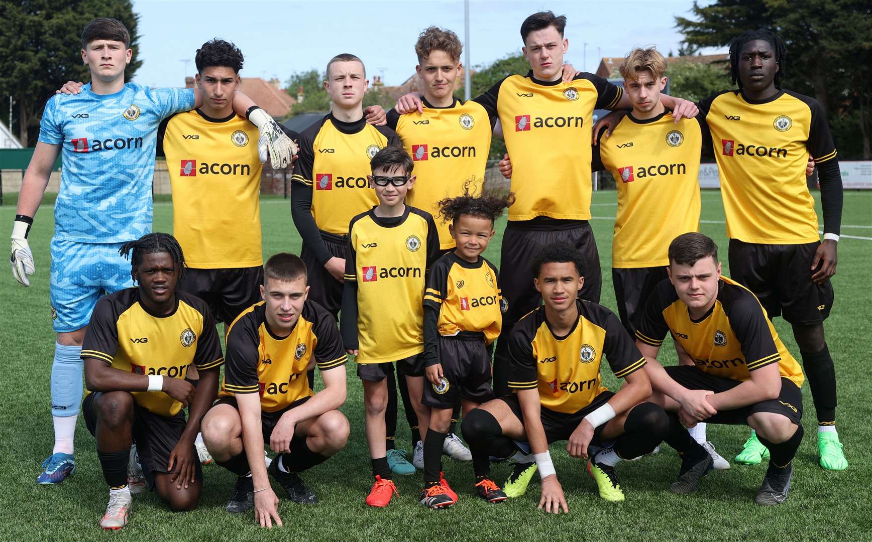 Cray Wanderers - defeated in the Kent Merit Under-18 Boys Cup Final. Picture: PSP Images