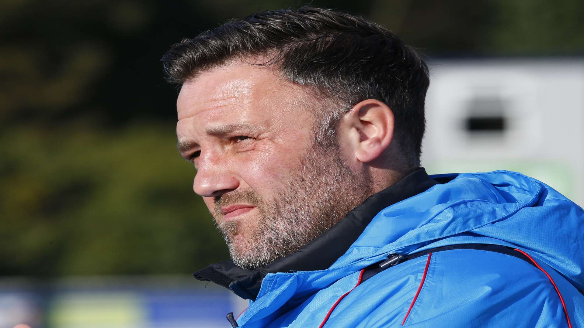 Stones boss Jay Saunders saw his side's poor run continue Picture: Andy Jones