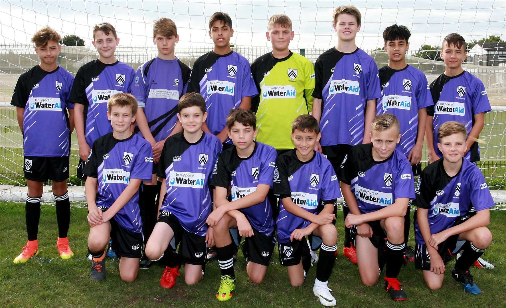 Anchorians Pumas under-14s scored six against Wigmore Youth in Division 2 Picture: Phil Lee