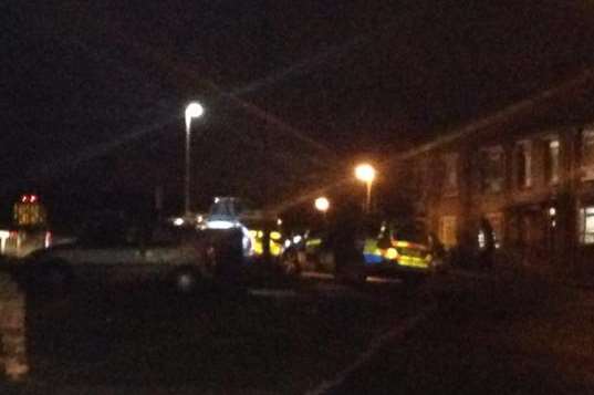 Police were called to Forge Lane, Gillingham, at 5.30pm on Sunday. Picture copyright: Nicole Kirkwood