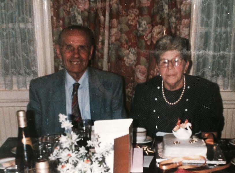 Barbara Harrison's mother and father