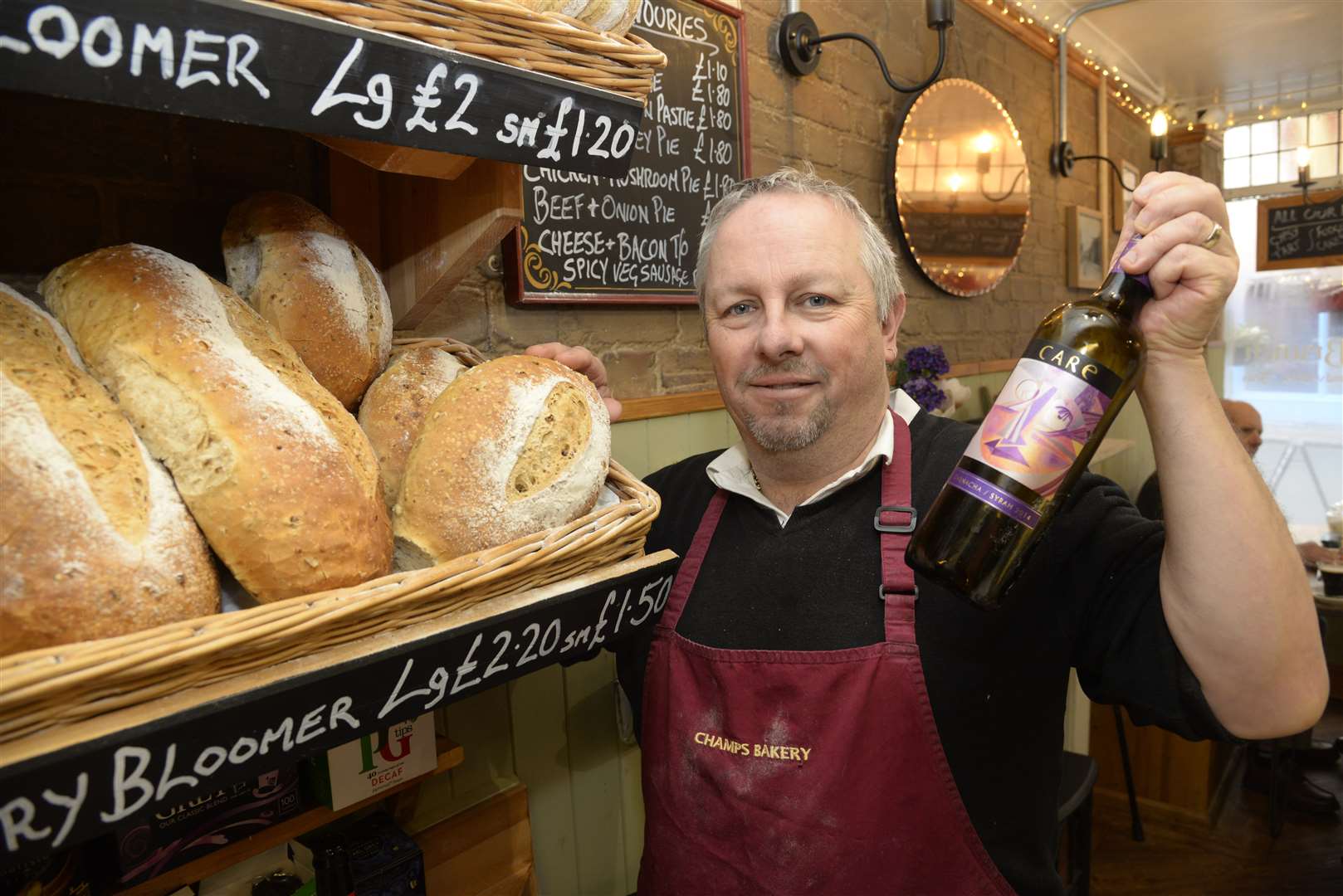 Baker Geoff Champs has transformed his business