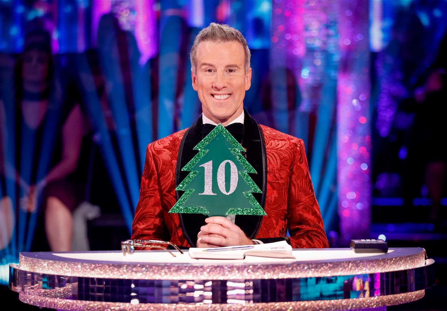 Anton Du Beke on the Strictly Come Dancing Christmas Special. Photo: BBC, Guy Levy