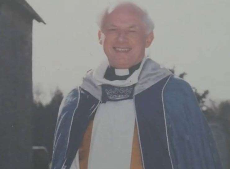The Rev Philip Clements retired in 1999. Picture: BBC South East