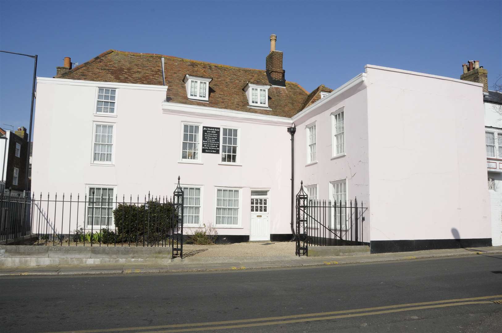 Elizabeth Carter's house in South Street, Deal. Picture: Paul Amos