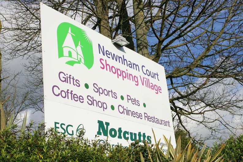 Newnham Court shopping village near Junction 7 of the M20