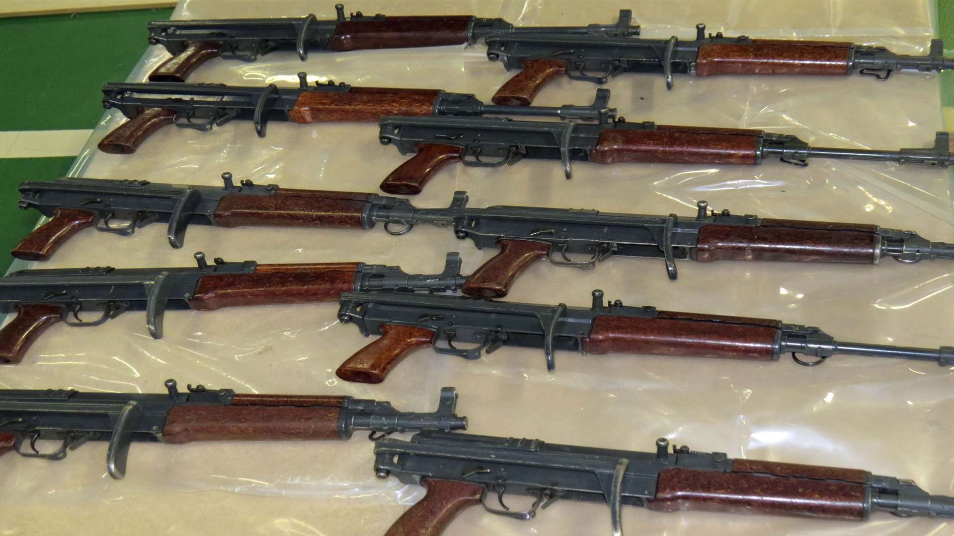 Guns seized near Cuxton Marina