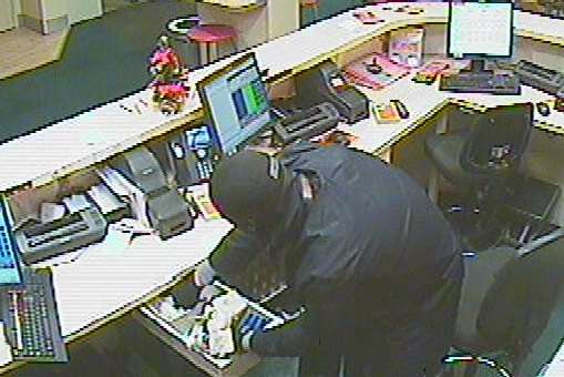 Police released CCTV images of the raid at Ladbrokes in Snodland last December