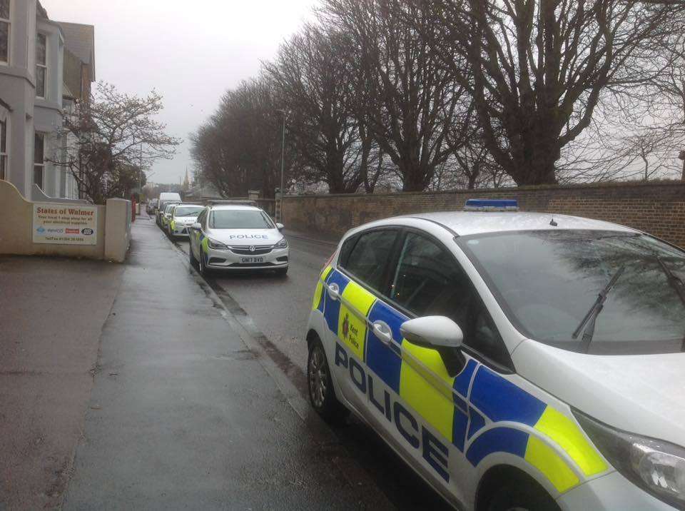 Police were called to a disturbance earlier this afternoon. Picture: Graham Cartwright