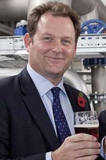 Former Shepherd Neame production and distribution director Tom Falcon