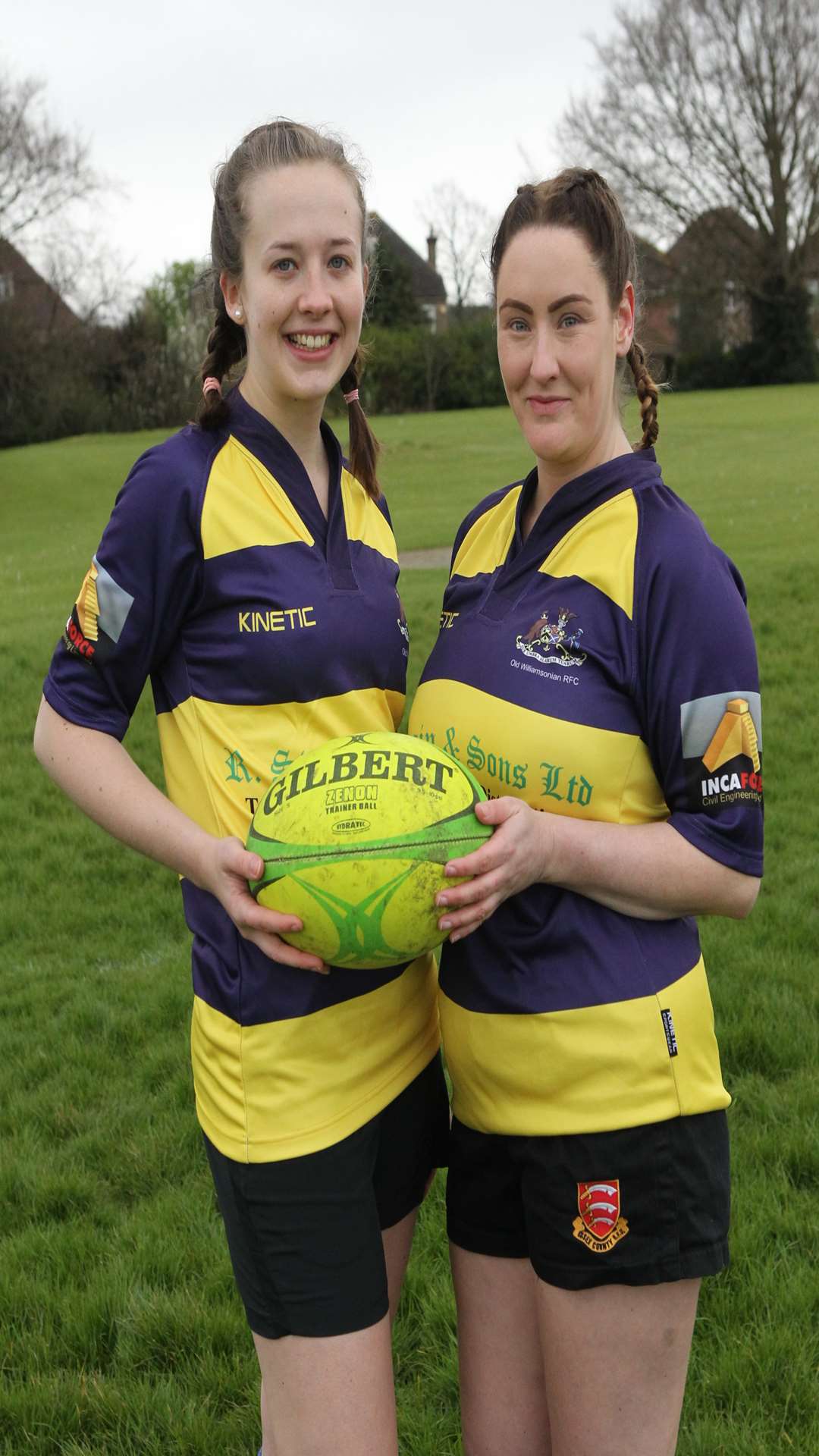 Beth Lambert-Williams and Rebecca Humphreys organised the charity match