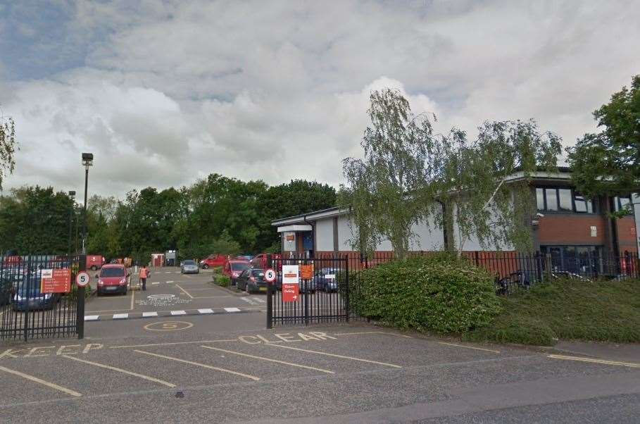 Royal Mail sorting office in Snodland. Picture: Google Street View