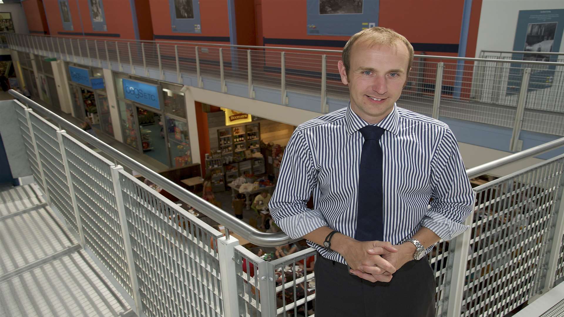 Anthony Sutton, manager of the Dockside Outlet Centre