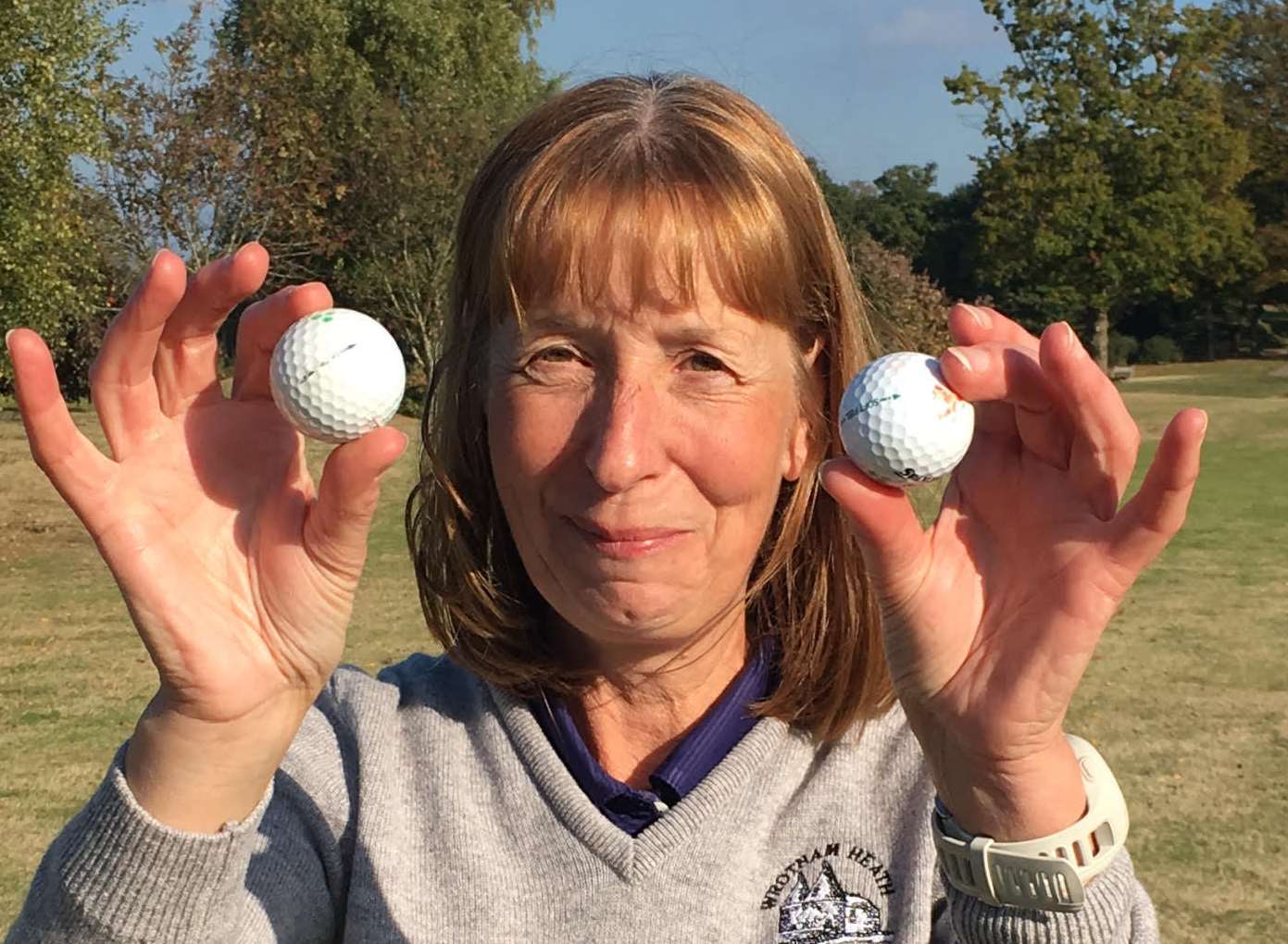 Golfer Yvonne Gormley