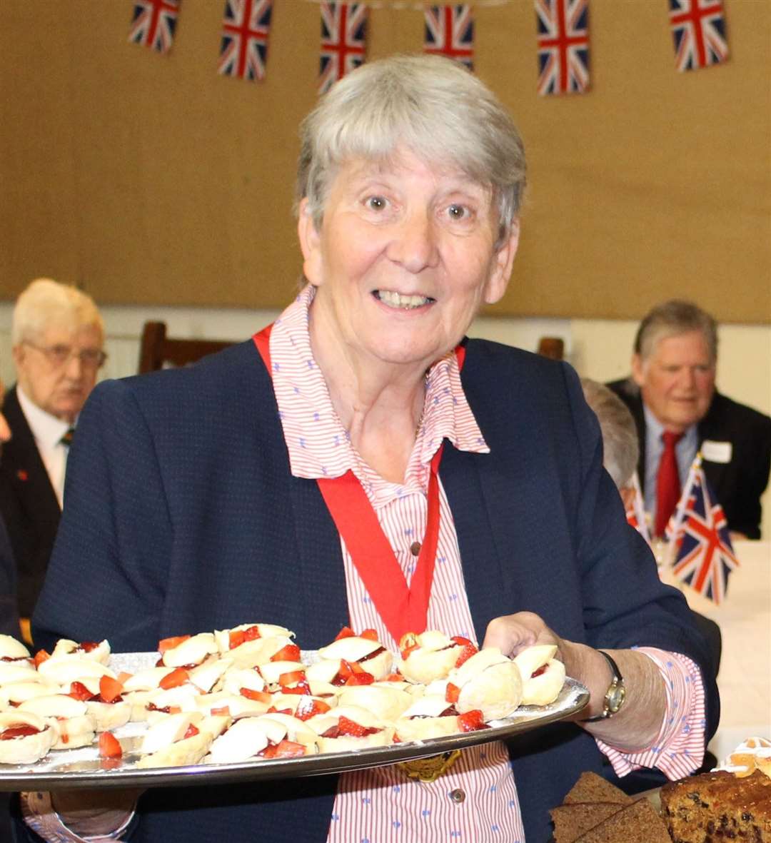 KCC Chairman Ann Allen was a keen baker