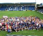 Fans at a recent Gillingham FC open day