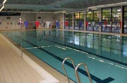 The pool at The Weald Sports Centre is ready for you