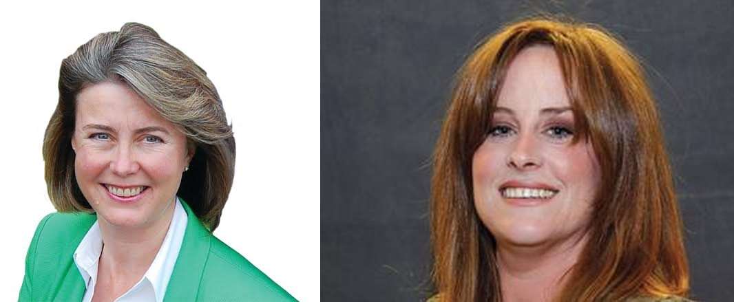 Conservative candidates for Rochester and Strood by election, Anna Firth and Kelly Tolhurst