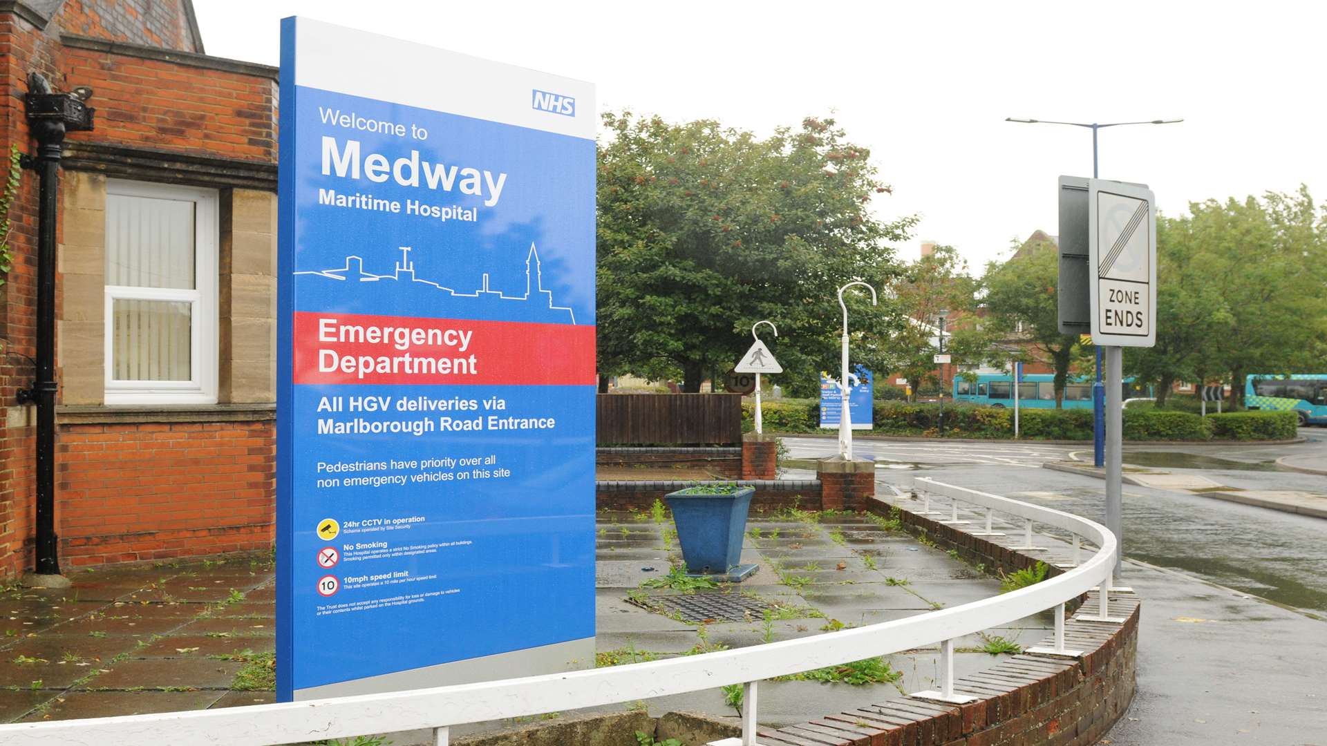 Cliff Evans has helped transform the A&E department at Medway Maritime Hospital