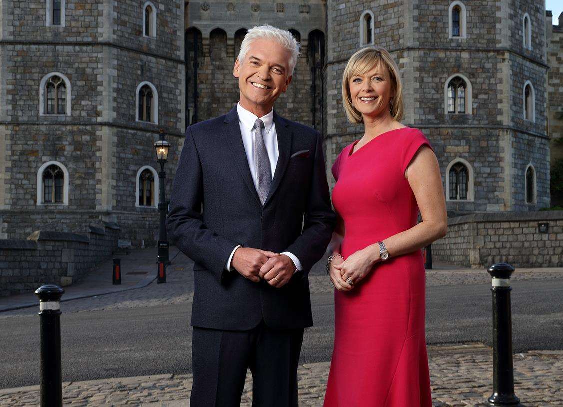 Julie Etchingham and Phillip Schofield will lead ITV's royal wedding coverage