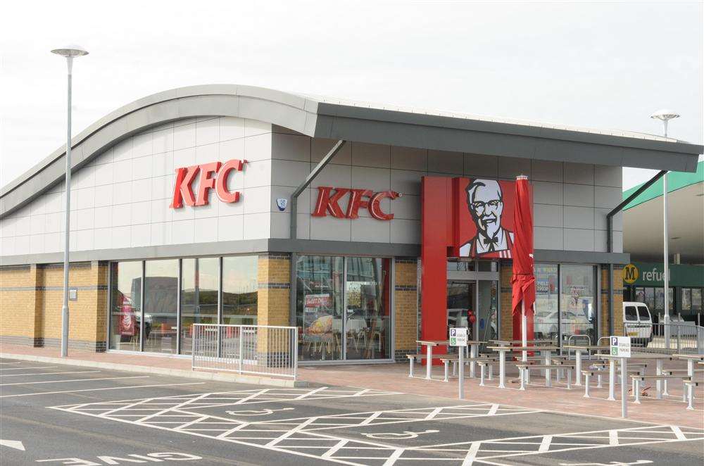The KFC restaurant at Neats Court