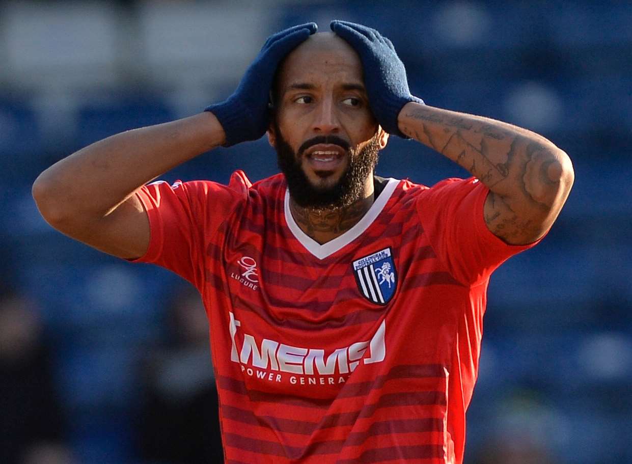 Josh Parker can't believe Gills haven't scored Picture: Ady Kerry