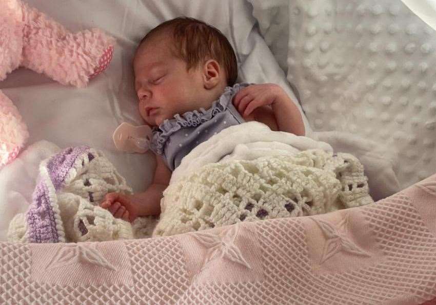 Family and friends will be holding a moonlight walk in memory of baby Olive. Picture: Rachel Devall