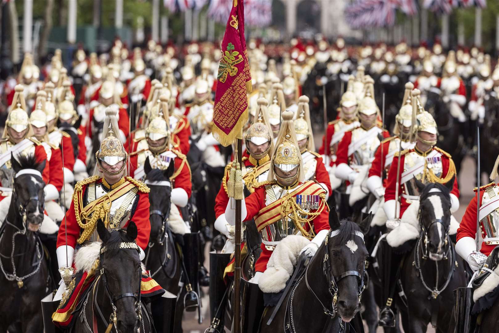 Plans for coronation weekend are now in full swing. Image: MOD.